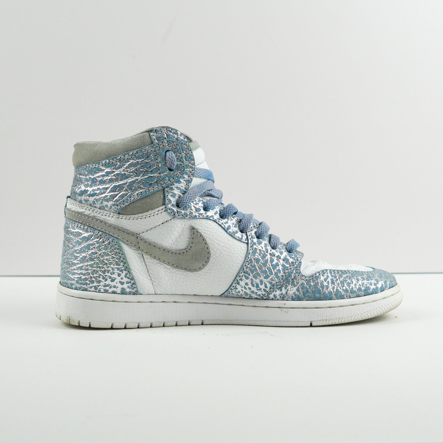 SAMPLE AJ1 HIGH SILVER BLUE