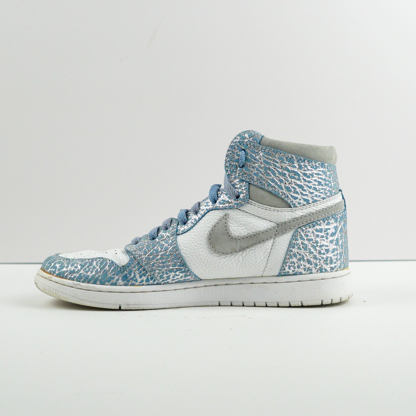 SAMPLE AJ1 HIGH SILVER BLUE