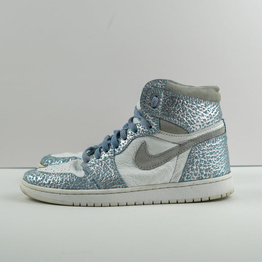 SAMPLE AJ1 HIGH SILVER BLUE